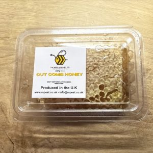 8oz cut comb Honey container